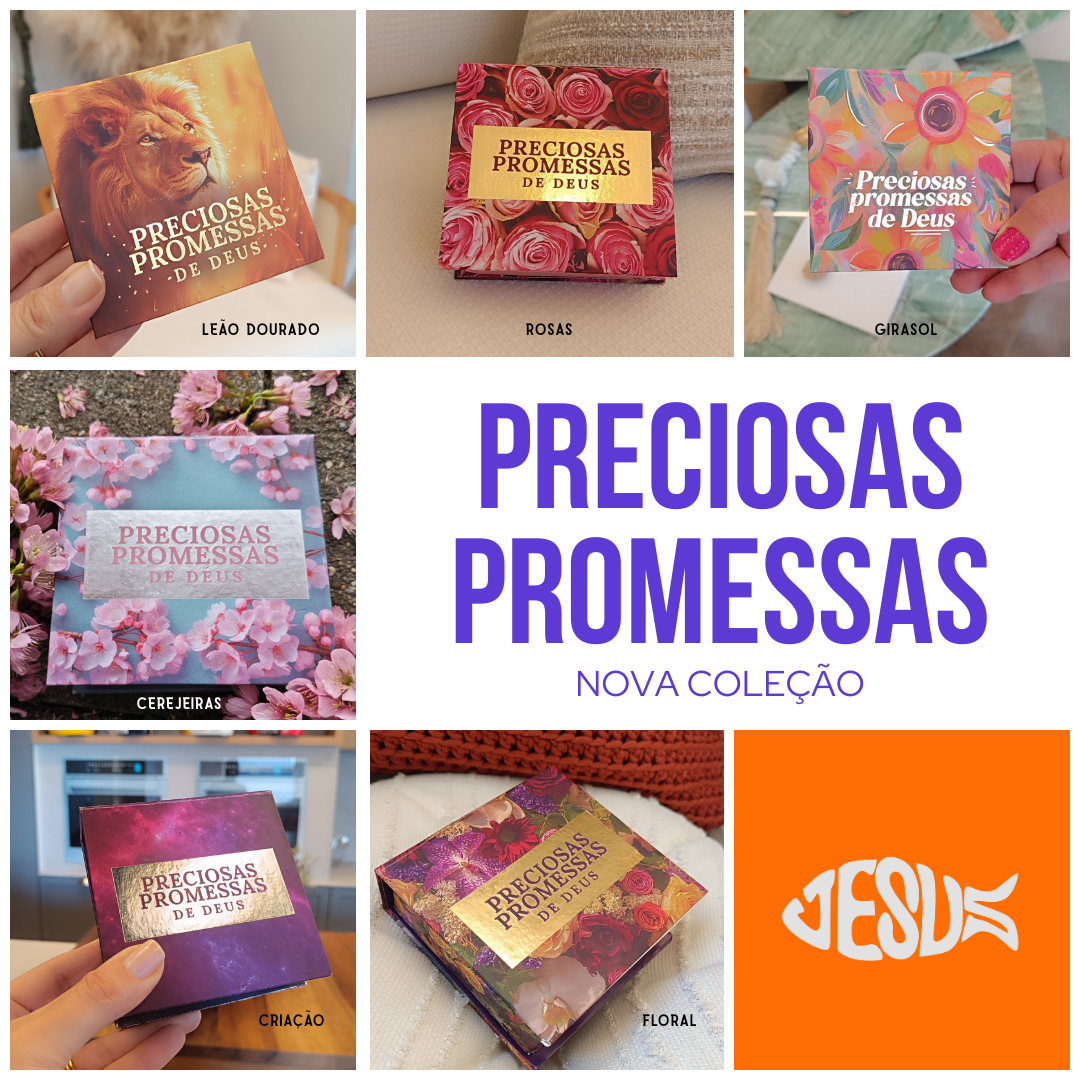 PRECIOSAS PROMESSAS DE DEUS | Capa Dura | com 220 versículos e Letras grandes | NS6 FLORAL