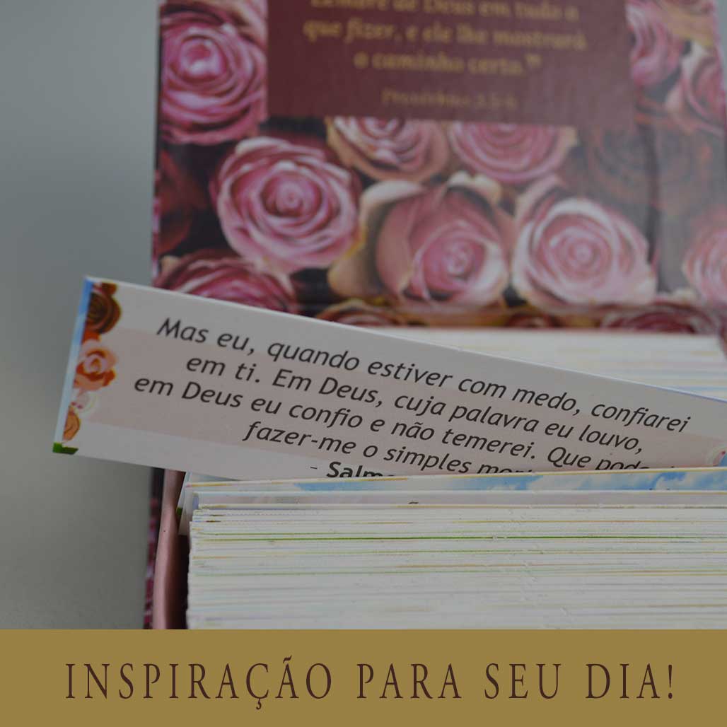 PRECIOSAS PROMESSAS DE DEUS | Capa Dura | com 220 versículos e Letras grandes | NS3 ROSAS