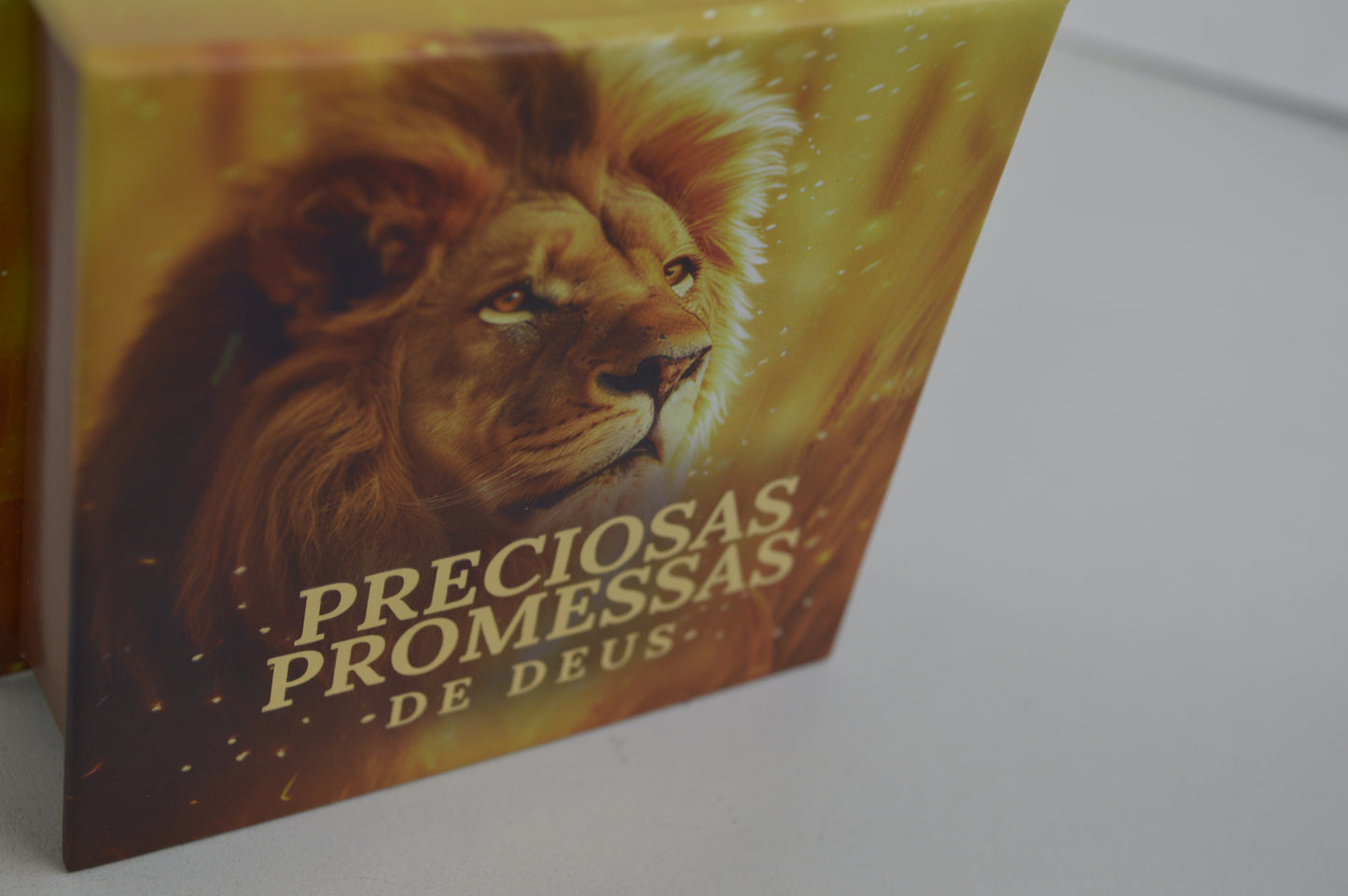 PRECIOSAS PROMESSAS DE DEUS | Capa Dura | com 220 versículos e Letras grandes | NS4 LEÃO DOURADO