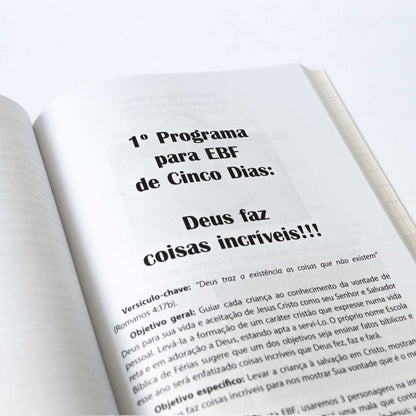 PROGRAMAS CRIATIVOS PARA ENCONTRO DE CRIANÇAS & EBF