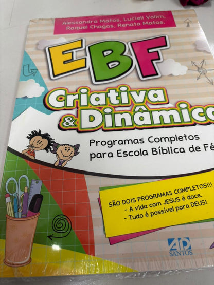 EBF CRIATIVA & DINÂMICA | Programas Completos para Escola Bíblica de Férias