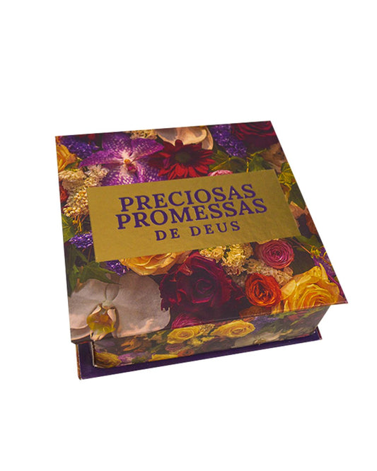 PRECIOSAS PROMESSAS DE DEUS | Capa Dura | com 220 versículos e Letras grandes | NS6 FLORAL