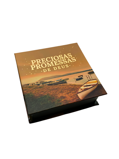 PRECIOSAS PROMESSAS DE DEUS | Capa Dura | com 220 versículos e Letras grandes | NA-5 MEU BARQUINHO