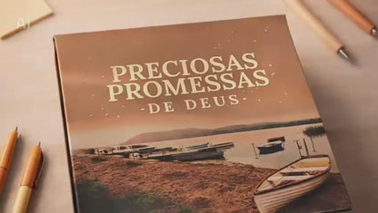 PRECIOSAS PROMESSAS DE DEUS | Capa Dura | com 220 versículos e Letras grandes | NA-5 MEU BARQUINHO