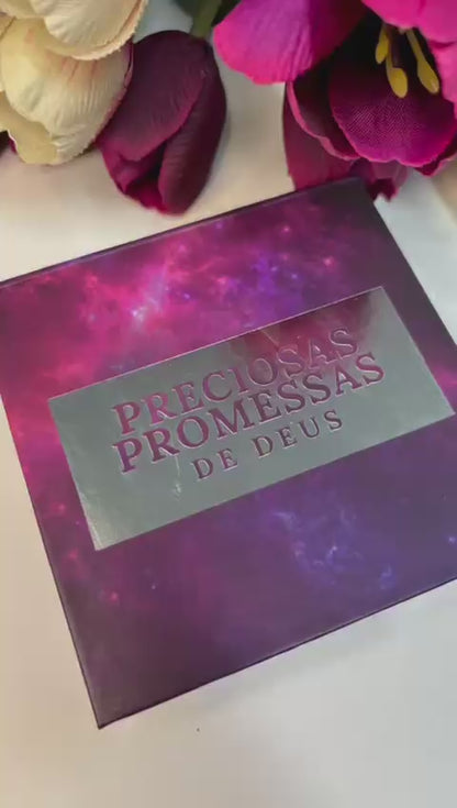 PRECIOSAS PROMESSAS DE DEUS | Capa Dura | com 220 versículos e Letras grandes | NS5 CRIAÇÃO